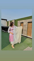 Heer three-piece organza set by GINNI:The Label