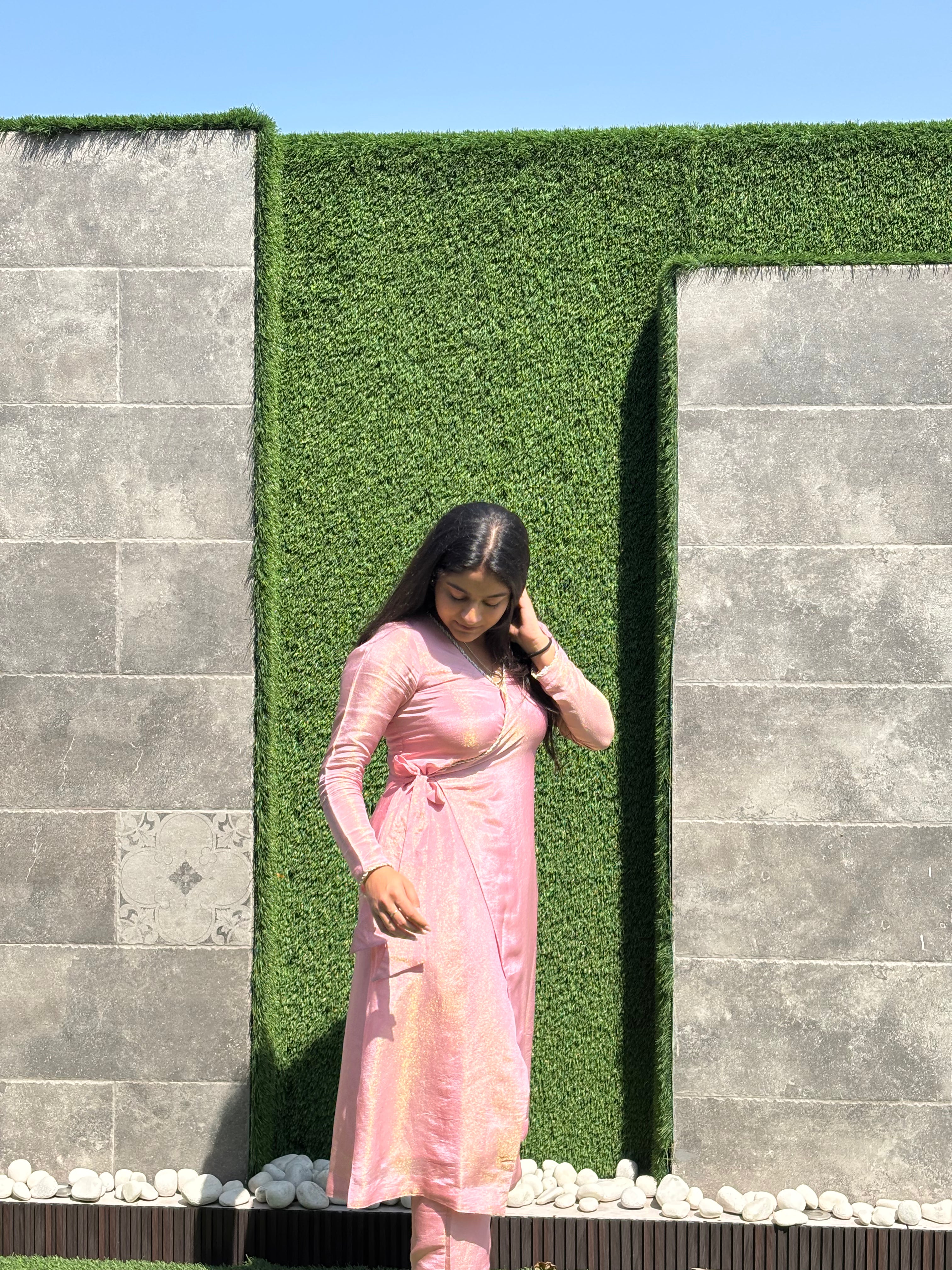 Hazrat viscose tissue garment by GINNI:The Label