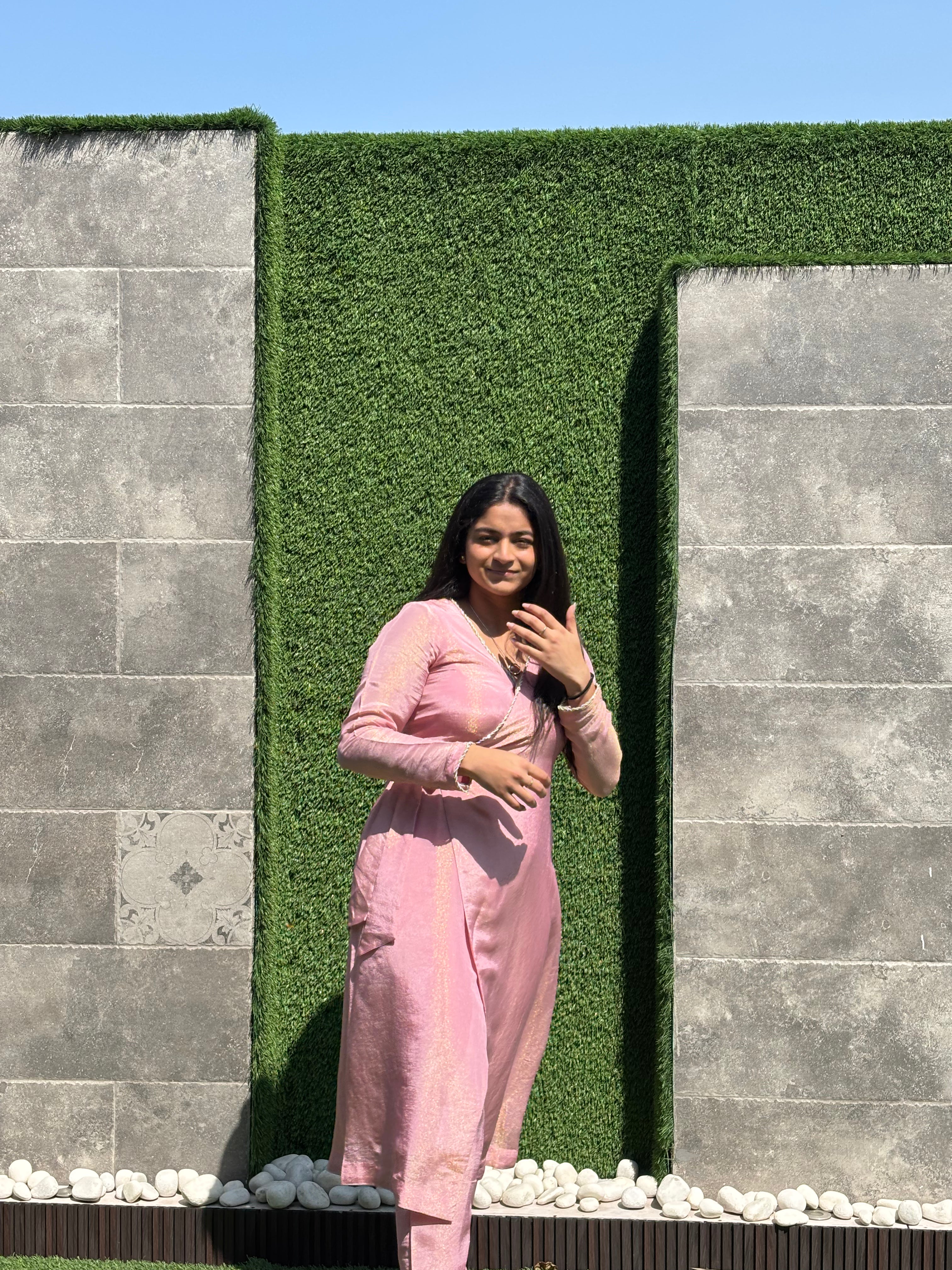 Hazrat viscose tissue garment by GINNI:The Label