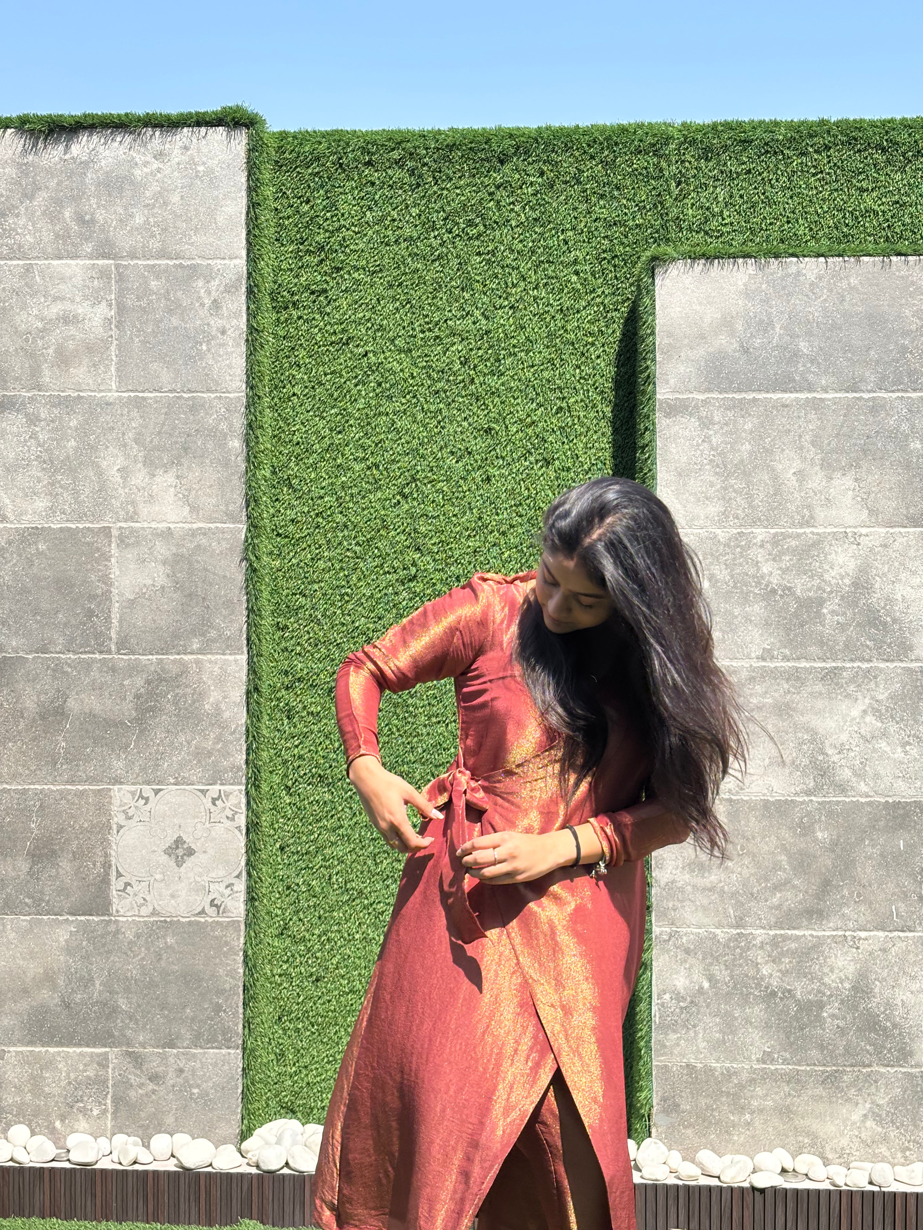 Hazrat viscose tissue garment by GINNI:The Label